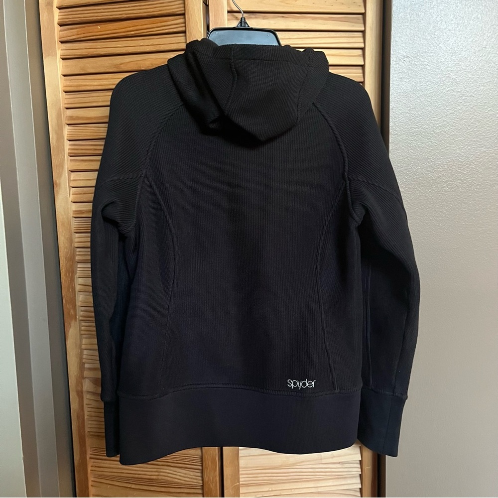Spyder Core Ski Sweater Knit Full Zip Jacket Women's Size Large - Picture 7 of 9